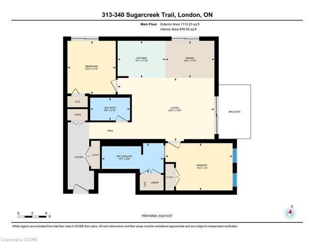 313 - 340 Sugarcreek Trail, House attached with 2 bedrooms, 2 bathrooms and 1 parking in London ON | Image 33