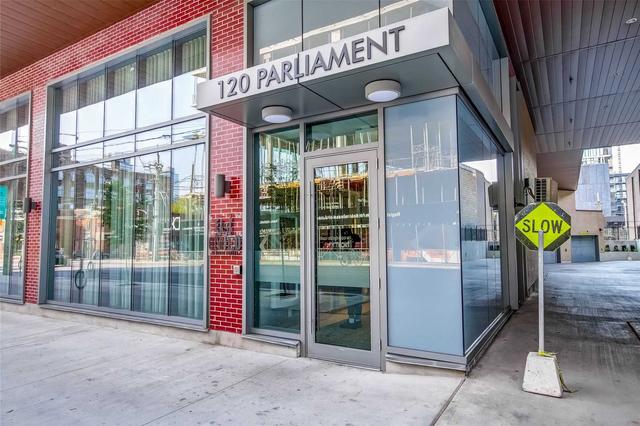 th105 - 120 Parliament St, Townhouse with 3 bedrooms, 3 bathrooms and 1 parking in Toronto ON | Image 12