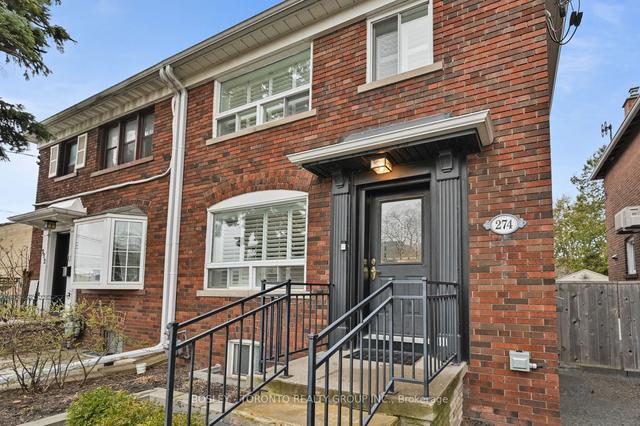 274 Laird Dr, House semidetached with 3 bedrooms, 2 bathrooms and 2 parking in Toronto ON | Image 1
