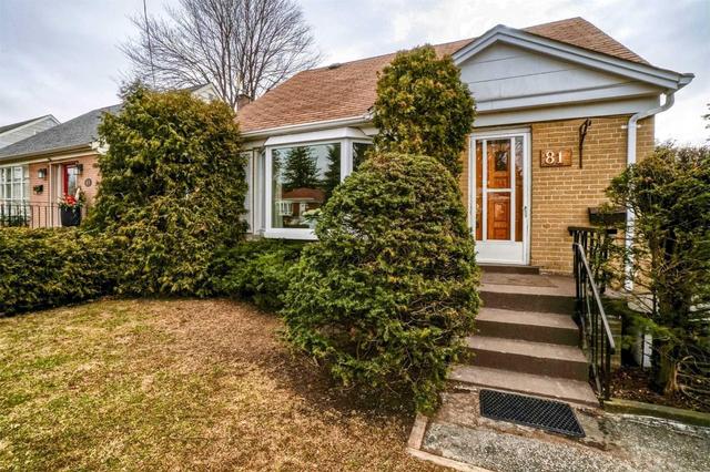 81 Miramar Cres, House detached with 3 bedrooms, 2 bathrooms and 3 parking in Toronto ON | Image 1