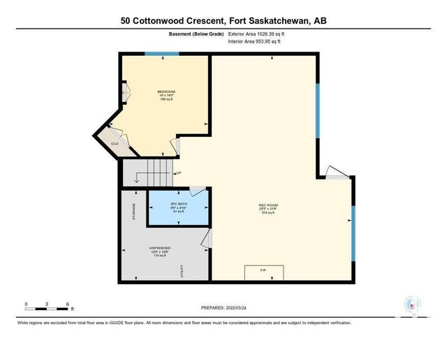 50 Cottonwood Cr, House detached with 4 bedrooms, 3 bathrooms and 6 parking in Fort Saskatchewan AB | Image 13