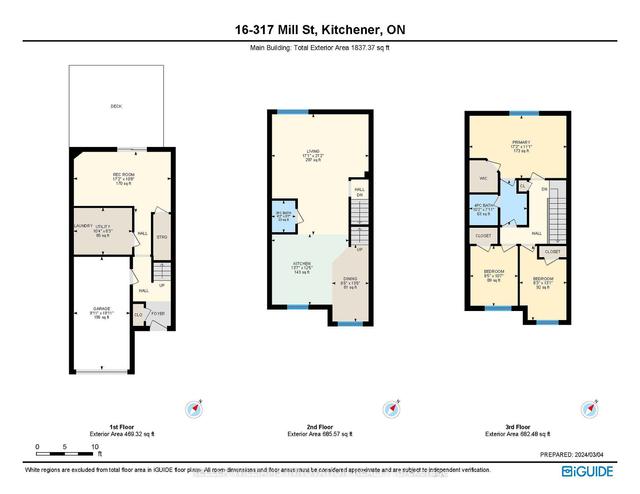 16 - 317 Mill St, House attached with 3 bedrooms, 2 bathrooms and 2 parking in Kitchener ON | Image 31