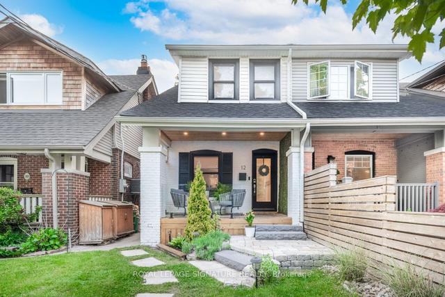 12 Rhyl Ave, House semidetached with 3 bedrooms, 1 bathrooms and 1 parking in Toronto ON | Image 1
