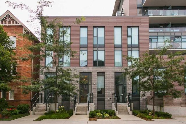 109 - 1238 Dundas St E, Townhouse with 3 bedrooms, 3 bathrooms and 2 parking in Toronto ON | Image 1