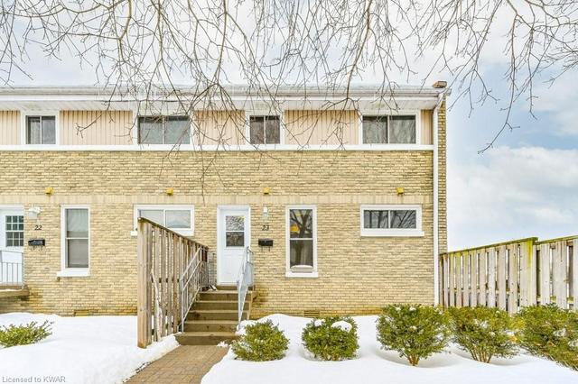 23 - 35 Breckenridge Drive, House attached with 2 bedrooms, 1 bathrooms and 2 parking in Kitchener ON | Image 1