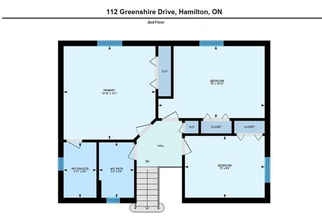 112 Greenshire Drive, House detached with 4 bedrooms, 3 bathrooms and 4 parking in Hamilton ON | Image 40