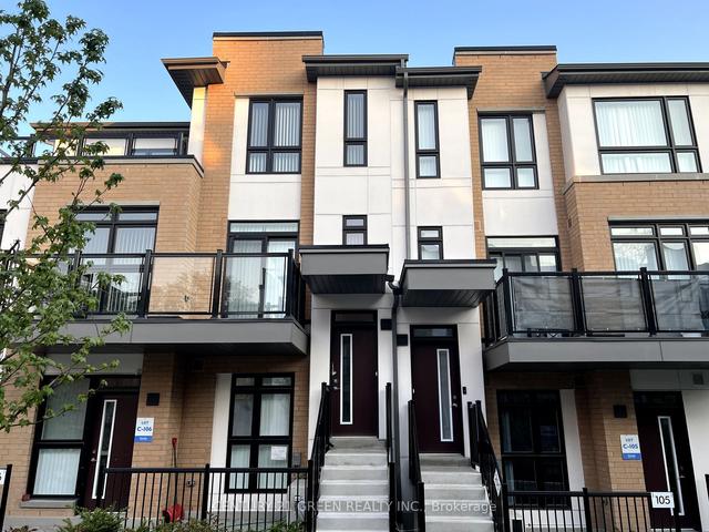 206 - 140 Canon Jackson Dr, Townhouse with 3 bedrooms, 3 bathrooms and 1 parking in Toronto ON | Image 1