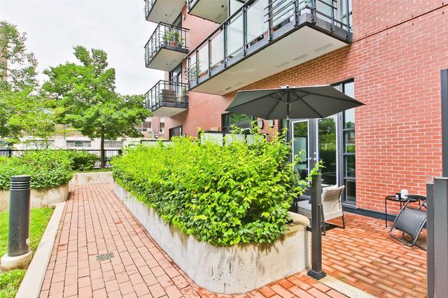 108 - 88 Colgate Ave, Condo with 1 bedrooms, 1 bathrooms and 1 parking in Toronto ON | Image 17