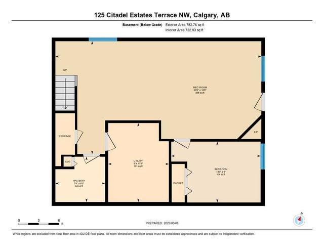125 Citadel Estates Terrace Nw, House detached with 4 bedrooms, 3 bathrooms and 4 parking in Calgary AB | Image 33