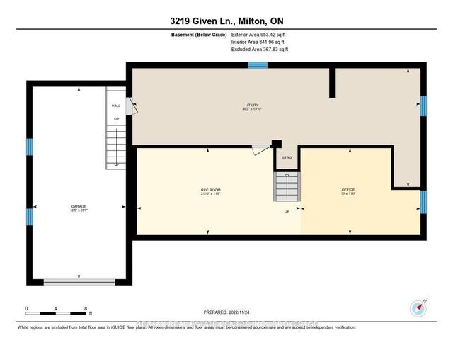 3219 Given Lane, House detached with 2 bedrooms, 2 bathrooms and 5 parking in Milton ON | Image 20