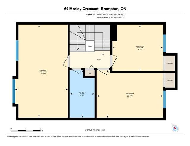 69 - 69 Morley Cres S, Townhouse with 3 bedrooms, 2 bathrooms and 2 parking in Brampton ON | Image 25