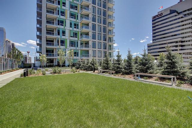 1107 - 901 10 Avenue Sw, Condo with 1 bedrooms, 1 bathrooms and 1 parking in Calgary AB | Image 28