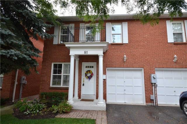 81 Stornwood Crt, Townhouse with 3 bedrooms, 3 bathrooms and 2 parking in Brampton ON | Image 1