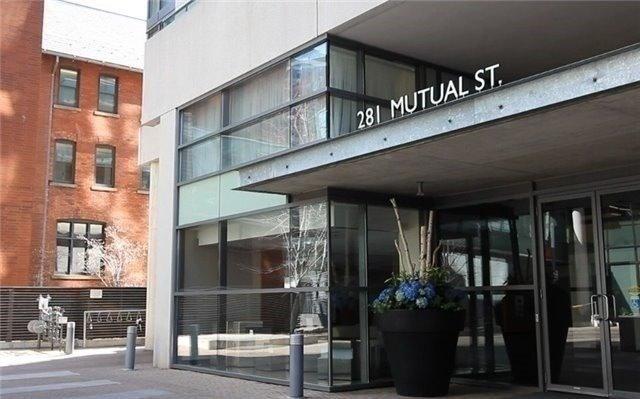 1507 - 281 Mutual St, Condo with 1 bedrooms, 1 bathrooms and 0 parking in Toronto ON | Image 1