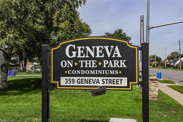 811 - 359 Geneva Street, House attached with 2 bedrooms, 1 bathrooms and 120 parking in St. Catharines ON | Image 35