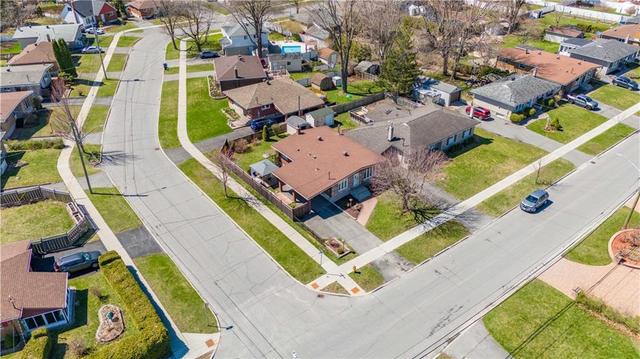 Additional aerial view of the home and lot overlooking the front of the home and those are 50 year shingles FYI | Image 26