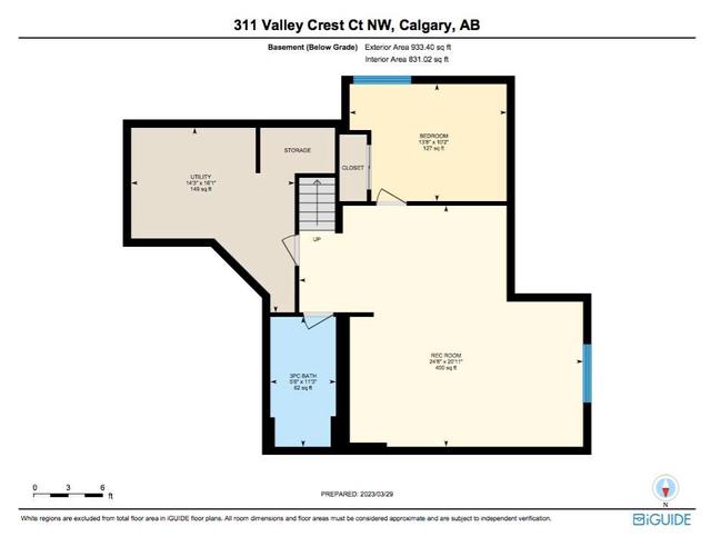 311 Valley Crest Court Nw, House detached with 4 bedrooms, 3 bathrooms and 4 parking in Calgary AB | Image 42