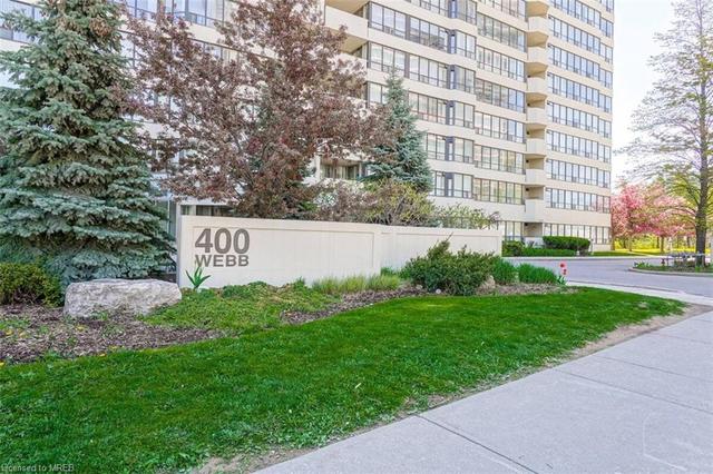 601 - 400 Webb Drive, House attached with 2 bedrooms, 1 bathrooms and 1 parking in Mississauga ON | Image 5