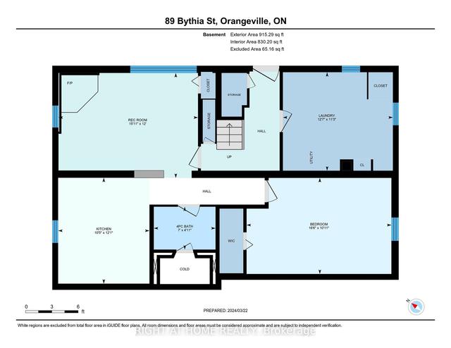 89 Bythia St, House detached with 3 bedrooms, 2 bathrooms and 5 parking in Orangeville ON | Image 14