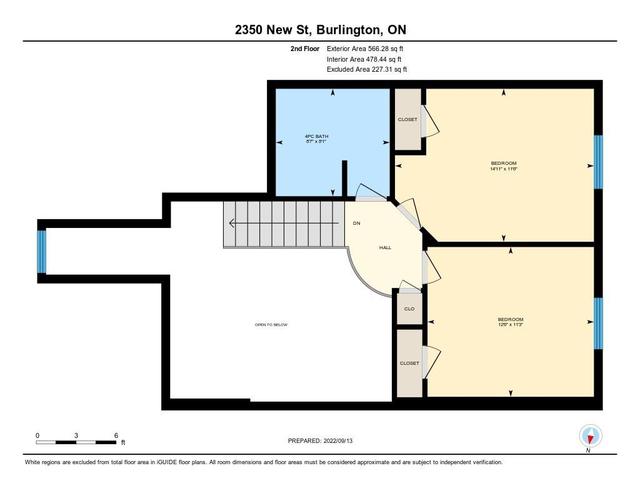 29 - 2350 New St, Townhouse with 3 bedrooms, 2 bathrooms and 2 parking in Burlington ON | Image 33
