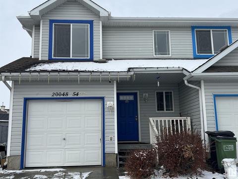 20048 54a Av Nw, House semidetached with 3 bedrooms, 1 bathrooms and null parking in Edmonton AB | Card Image