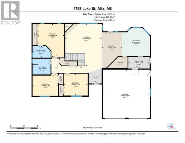 4728 Lake Street, House detached with 4 bedrooms, 3 bathrooms and 4 parking in Alix AB | Image 39