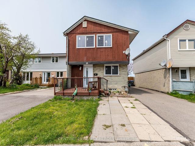 18 Gold Pine Crt N, House detached with 4 bedrooms, 3 bathrooms and 4 parking in Brampton ON | Image 1