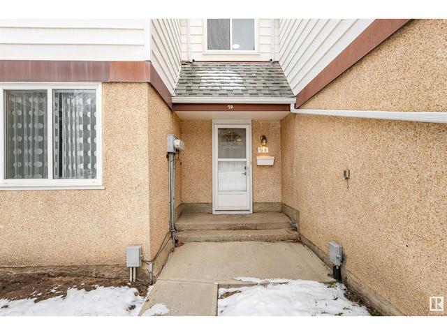 9b Twin Tc Nw, House attached with 3 bedrooms, 1 bathrooms and null parking in Edmonton AB | Image 38