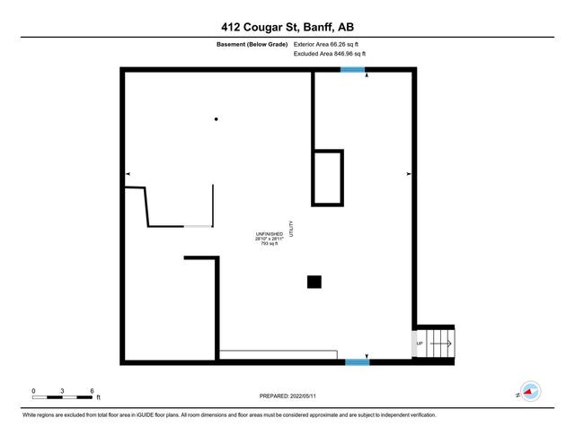 ab - 412 Cougar Street, House detached with 1 bedrooms, 1 bathrooms and 2 parking in East Kootenay G AB | Image 22
