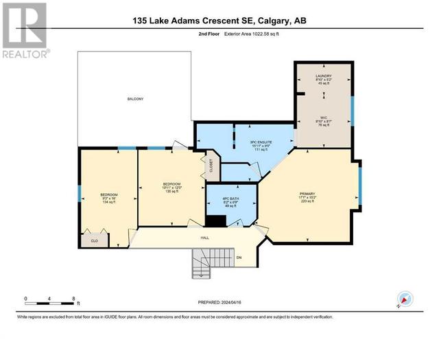 135 Lake Adams Crescent Se, House detached with 4 bedrooms, 3 bathrooms and 4 parking in Calgary AB | Image 49