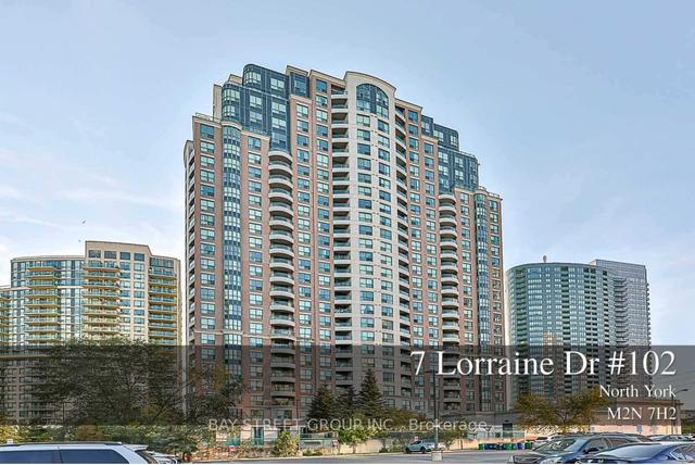 102 - 7 Lorraine Dr, Condo with 2 bedrooms, 2 bathrooms and 1 parking in Toronto ON | Image 1