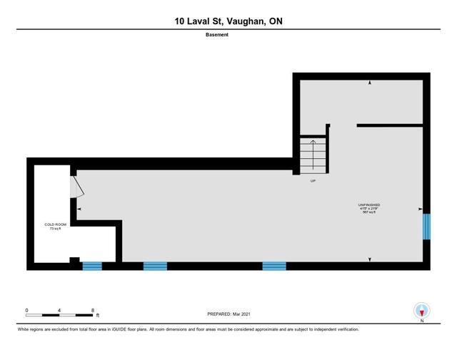 10 Laval St, House semidetached with 3 bedrooms, 3 bathrooms and 4 parking in Vaughan ON | Image 26