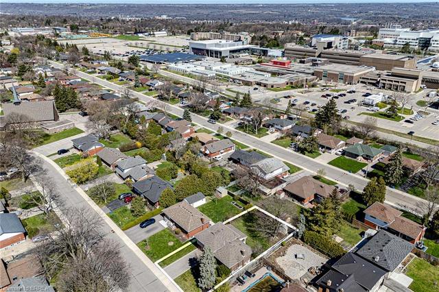 182 Delmar Dr is outlined in white, showing proximity to Mohawk College | Image 12