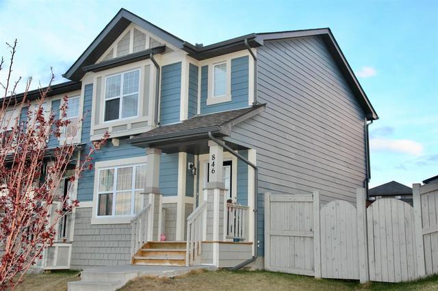 846 Panatella Boulevard Nw, House semidetached with 3 bedrooms, 1 bathrooms and 2 parking in Calgary AB | Card Image