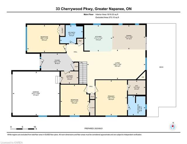 33 Cherrywood Parkway, House detached with 5 bedrooms, 2 bathrooms and 4 parking in Greater Napanee ON | Image 22