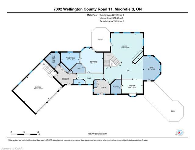 7392 Wellington Road 11 Road, House detached with 4 bedrooms, 2 bathrooms and null parking in Mapleton ON | Image 39