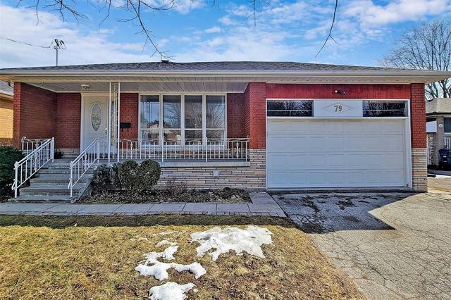 79 Patricia Ave, House detached with 3 bedrooms, 1 bathrooms and 2 parking in Toronto ON | Image 1