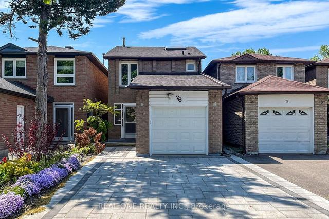 76 Cottsmore Cres, House detached with 3 bedrooms, 4 bathrooms and 5 parking in Markham ON | Image 1