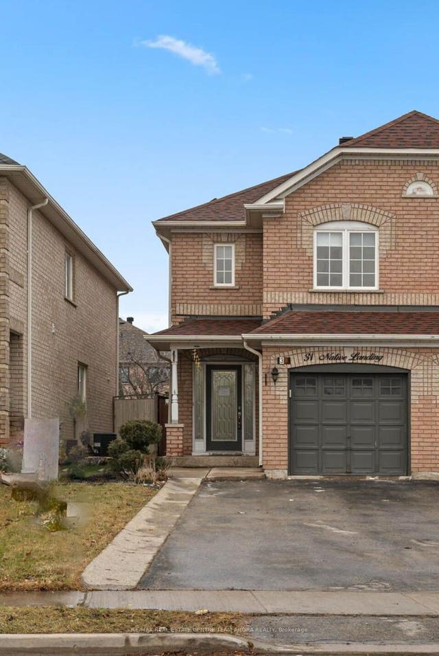 31 Native Landing, House semidetached with 3 bedrooms, 4 bathrooms and 2 parking in Brampton ON | Image 1