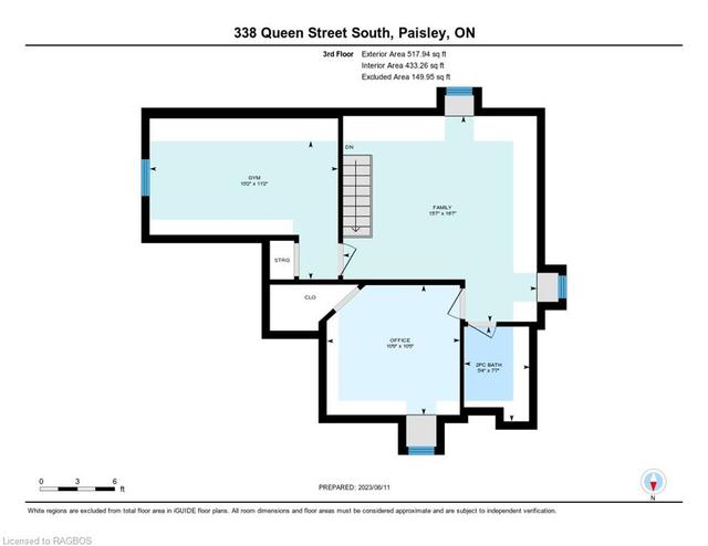338 Queen Street S, House detached with 5 bedrooms, 2 bathrooms and null parking in Arran Elderslie ON | Image 44
