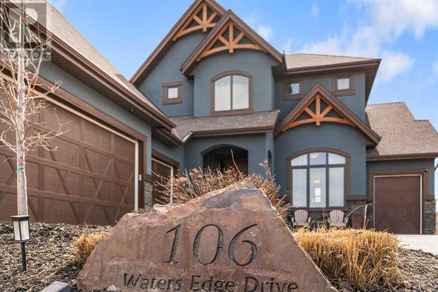 106 Waters Edge Drive, House detached with 4 bedrooms, 4 bathrooms and 4 parking in Foothills County AB | Image 2