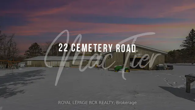 22 Cemetery Rd, House detached with 4 bedrooms, 4 bathrooms and 20 parking in Georgian Bay ON | Image 1