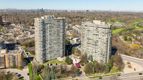 1701 - 1300 Islington Ave, Condo with 2 bedrooms, 2 bathrooms and 1 parking in Toronto ON | Card Image