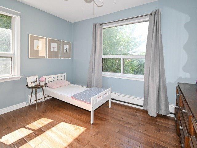 top - 226 Pickering St, House semidetached with 2 bedrooms, 1 bathrooms and 2 parking in Toronto ON | Image 6