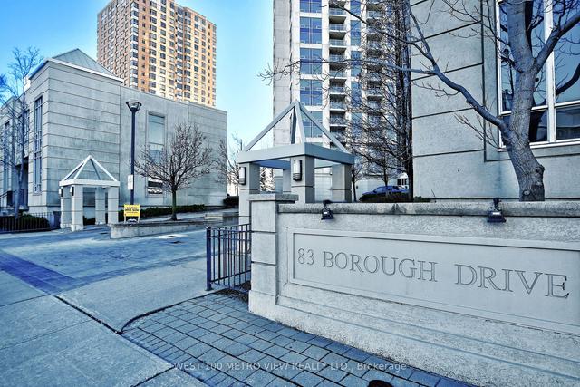 711 - 83 Borough Dr, Condo with 2 bedrooms, 2 bathrooms and 1 parking in Toronto ON | Image 12