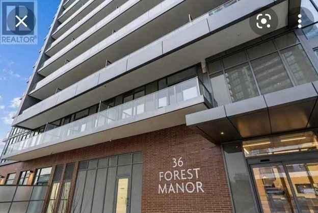 207 - 36 Forest Manor Rd, Condo with 1 bedrooms, 2 bathrooms and 1 parking in Toronto ON | Image 1