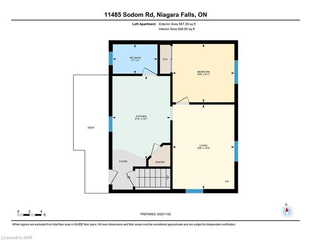 11485 Sodom Road, House detached with 3 bedrooms, 2 bathrooms and 6 parking in Niagara Falls ON | Image 43