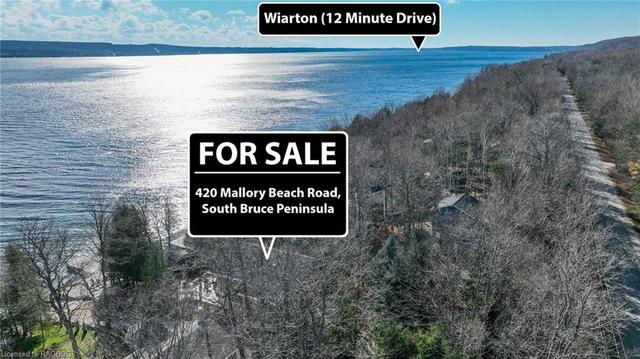 420 Mallory Beach Road, House detached with 4 bedrooms, 3 bathrooms and 6 parking in South Bruce Peninsula ON | Image 39