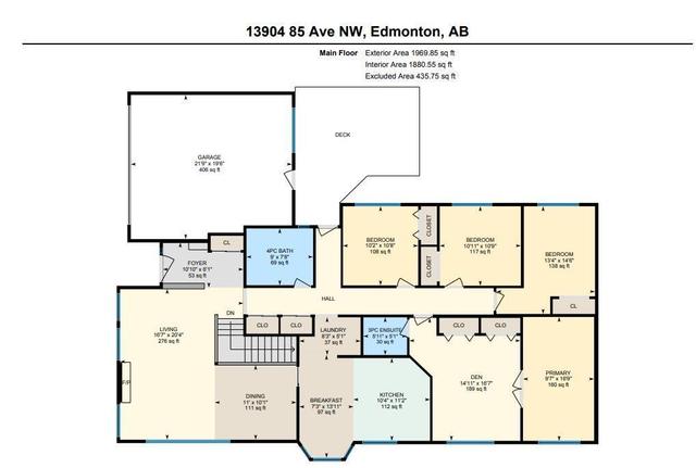 13904 85 Av Nw, House detached with 6 bedrooms, 3 bathrooms and null parking in Edmonton AB | Image 49