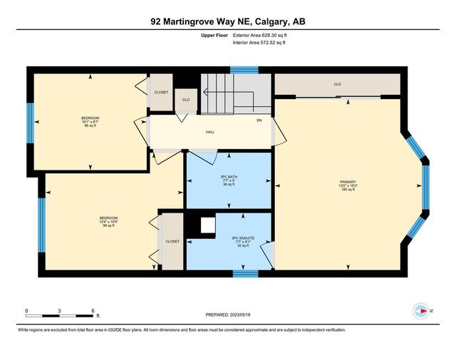 92 Martingrove Way, House detached with 4 bedrooms, 3 bathrooms and 3 parking in Calgary AB | Image 21